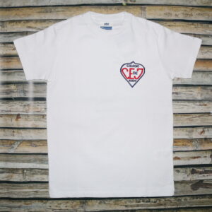 Remera blanca Corazón Eucarístico de Jesús