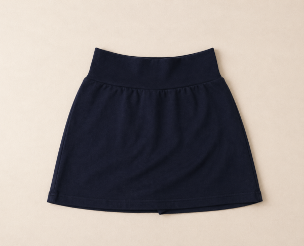 Pollera de lycra azul
