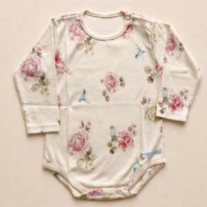 Body Tierra de Cuentos - Rosas y colibries