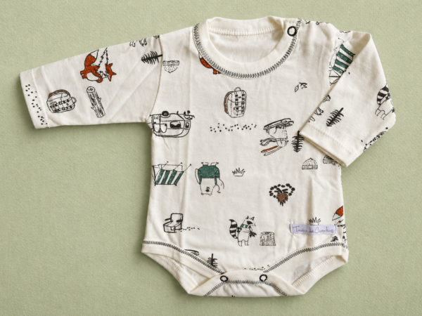 Body Tierra de Cuentos - Animales blancos
