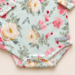VERDE CON ROSAS MEJORADO 1 Body - Turquesa con rosas