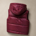 Chaleco con capucha - Bordo