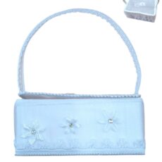 Canasta rectangular con tapa