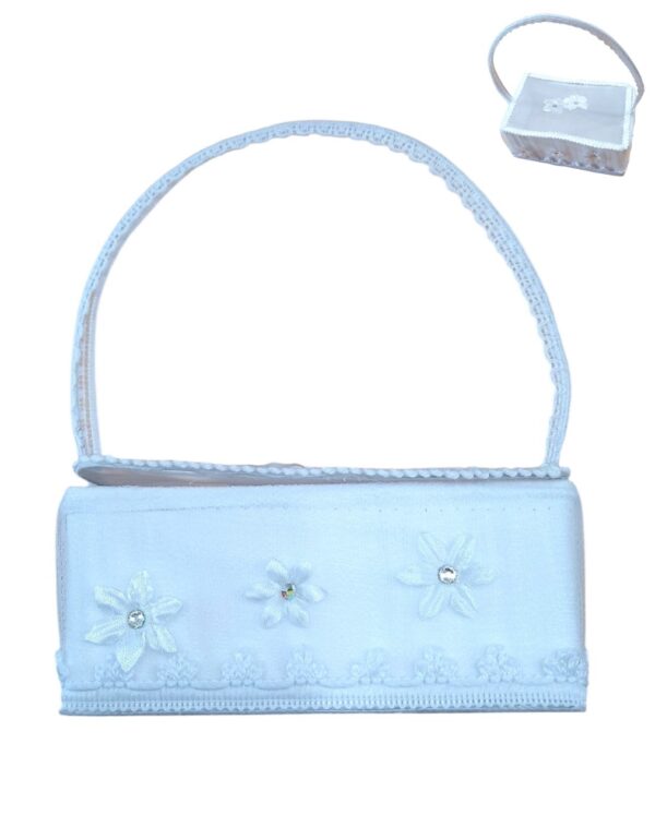 Canasta rectangular con tapa