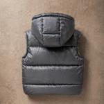 Chaleco con capucha - Gris