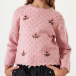 Sweater Clover rosa