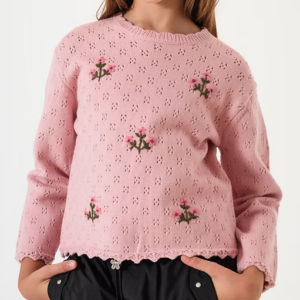 Sweater Clover rosa