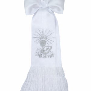 Brazal bordado color plata - Brazalex