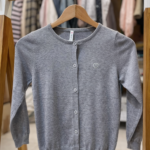 Cardigan gris claro