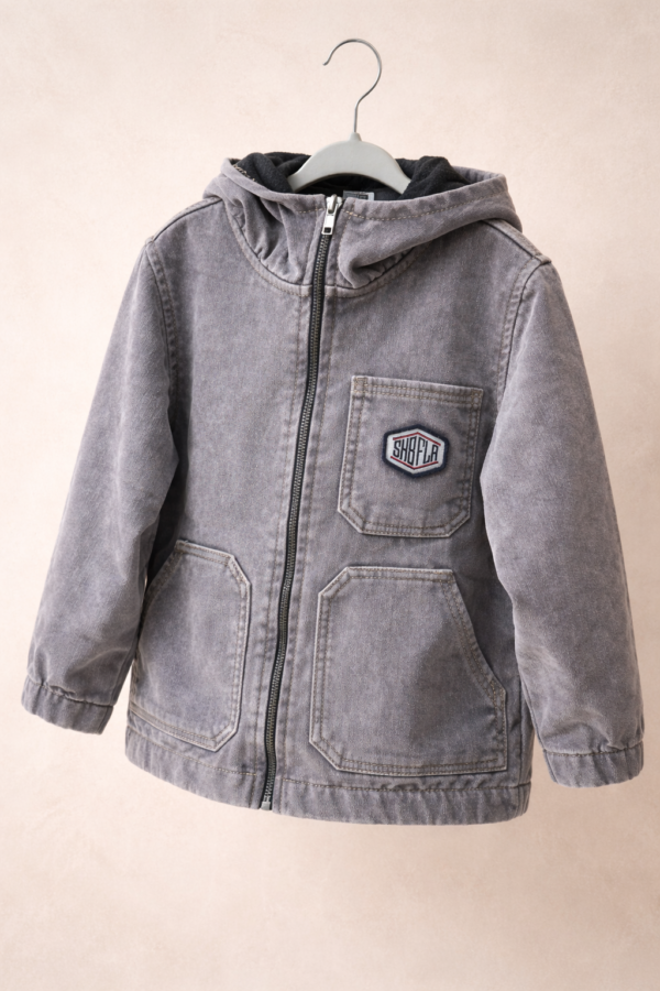 Campera jean nevado polar