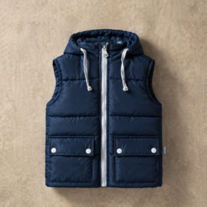 Chaleco Puffer - Azul