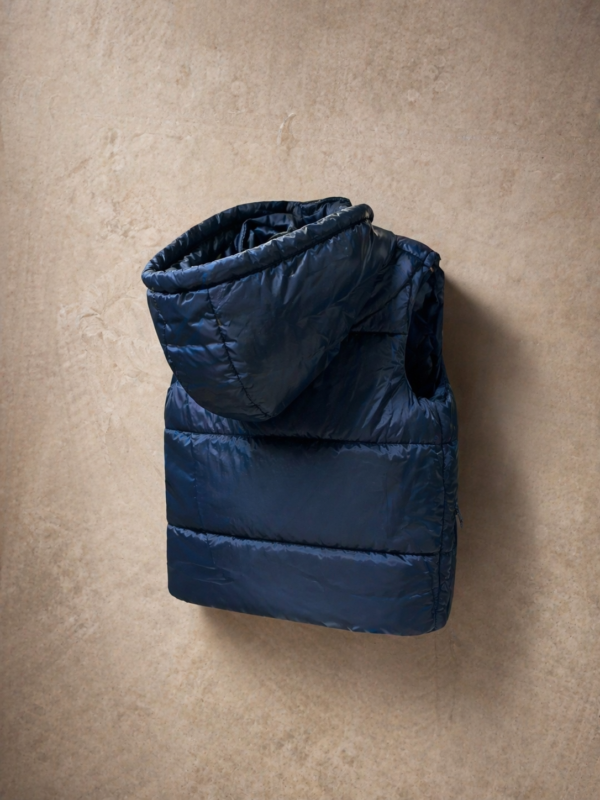 Chaleco Puffer - Azul