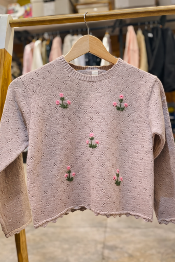 Sweater Clover tostado
