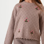 Sweater Clover tostado