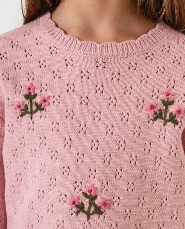 Sweater Clover rosa