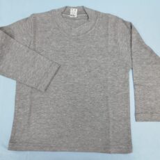 Remera manga larga gris