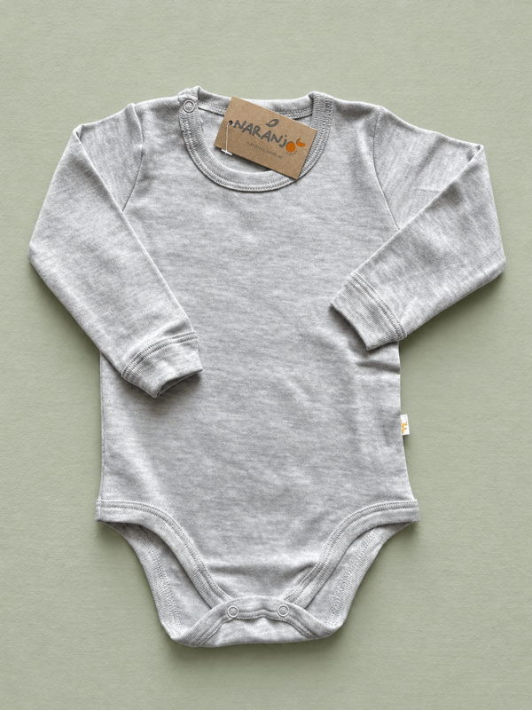 Body Naranjo - Gris melange