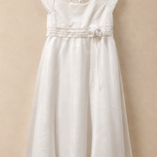 Vestido arreglo tres rosas.