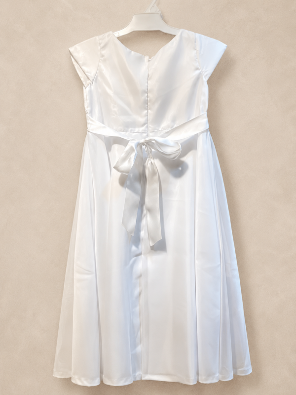 Vestido arreglo tres rosas.