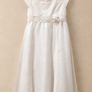 Vestido arreglo tres rosas.