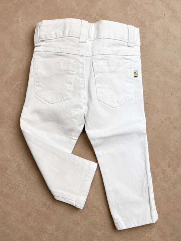 Jean blanco - Talle 12M