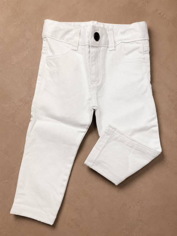 Jean blanco - Talle 12M