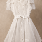 Vestido lazo con moño.