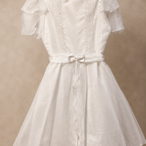 Vestido lazo con moño.