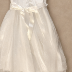 Vestido doble falda blanco