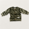CAMP VERDE Campera de plush - Verde oliva.