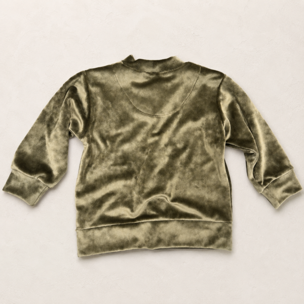 CAMP VERDE 2 Campera de plush - Verde oliva.