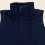 CHALECO POLAR AZUL 1 Chaleco polar azul colegial