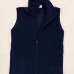 CHALECO POLAR AZUL Chaleco polar azul colegial