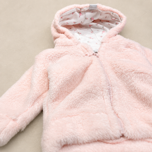Campera de corderito - Rosa claro