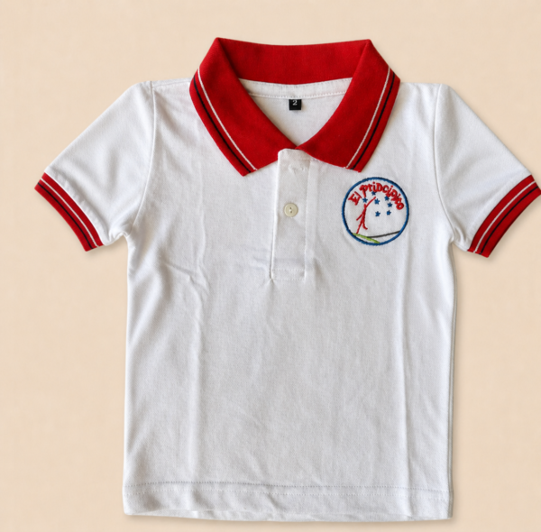 EL PRINCIPITO CHOMBA MC Chomba blanca manga corta - Uniforme Jardín el principito.
