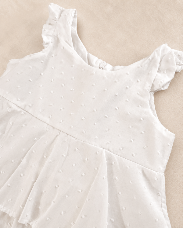 Vestido volados