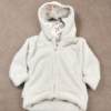 Campera de corderito crema