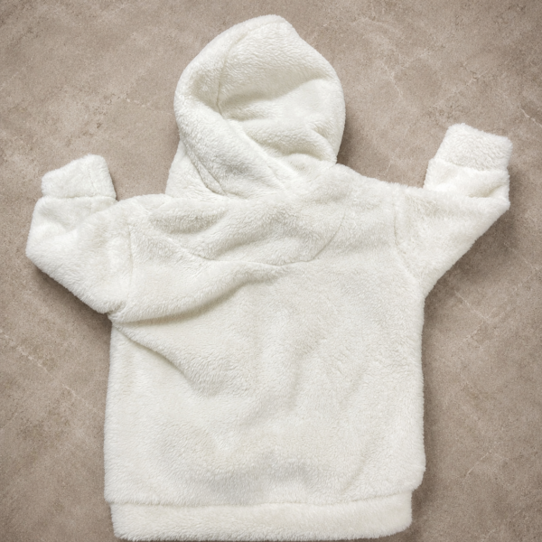 Campera de corderito crema