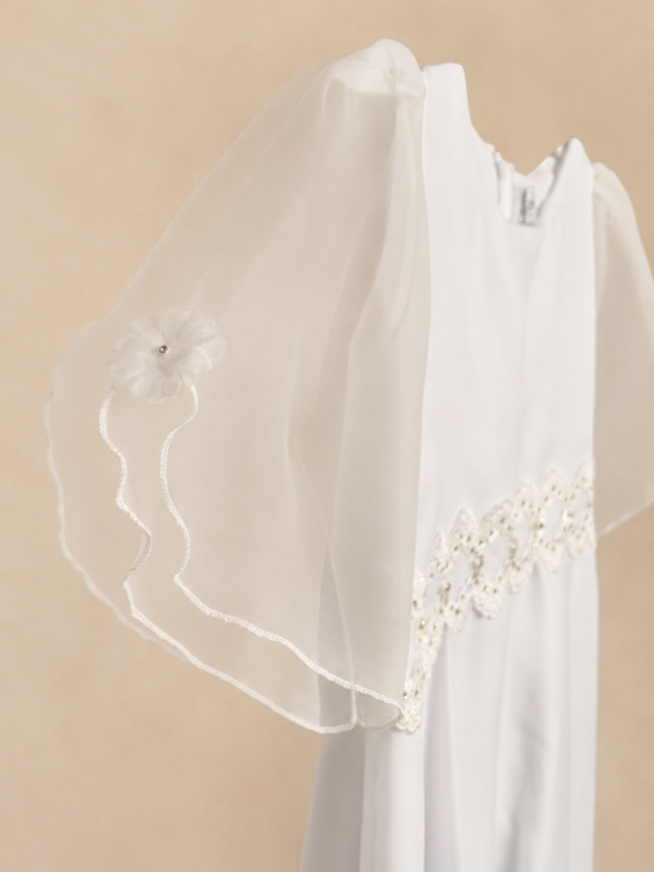 Vestido cintura de encaje