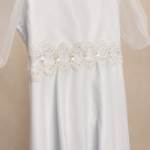 Vestido cintura de encaje