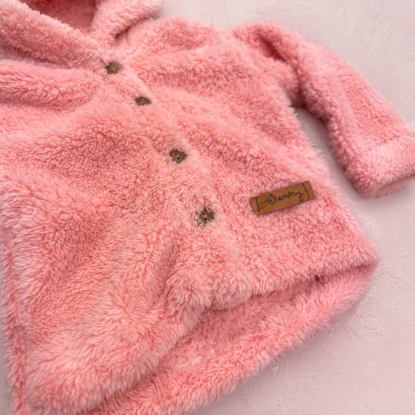 cord fucsia1 Campera de corderito - Rosa