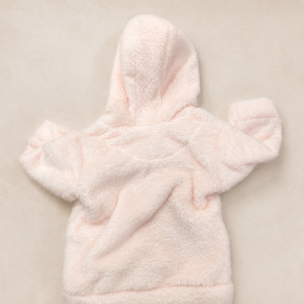 Campera de corderito - Rosa claro