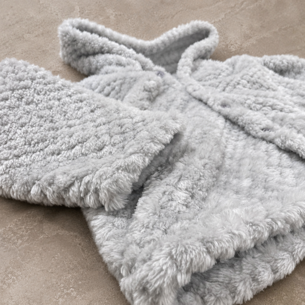 grey1 Campera de corderito - Honey