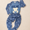 Pijama Hug me - Azul