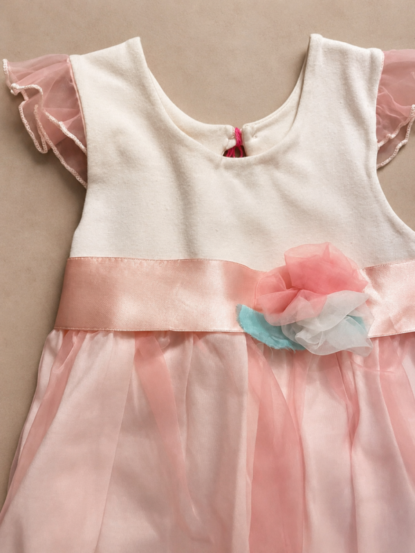 Vestido tul rosa