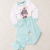 vagua1 Pijama Sueño - Verde agua