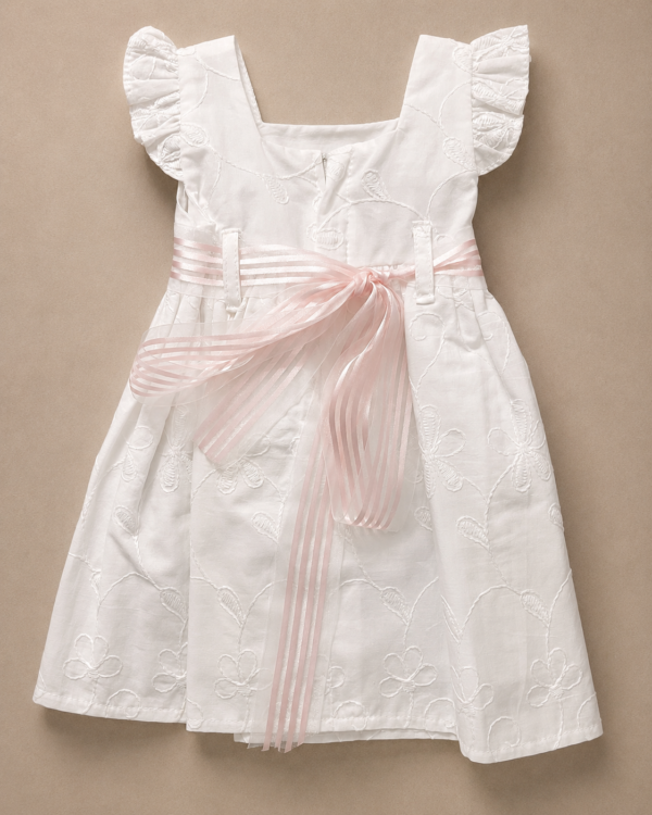 vestido lazo1 Vestido Lazo rosa