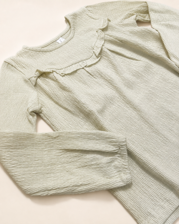 bambu beige 1 Remera Bambú - manga larga.