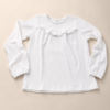 bambu blanco Remera Bambú - manga larga.