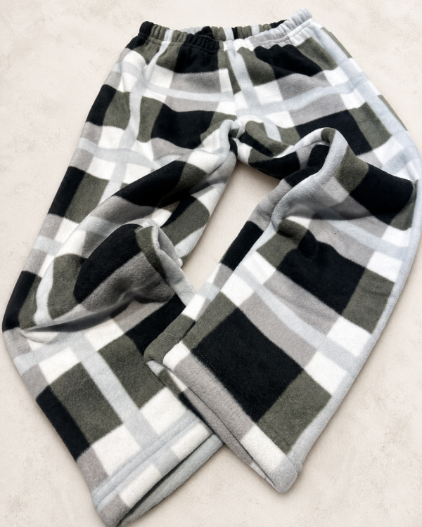Pijama cuadrillé de corderito